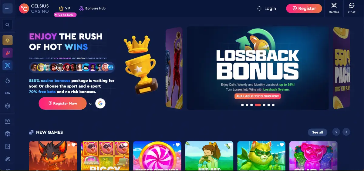 Mines Celsius Casino overview with crypto banking and fast cash-outs Mines Celsius Casino overview with crypto banking and fast cash-outs