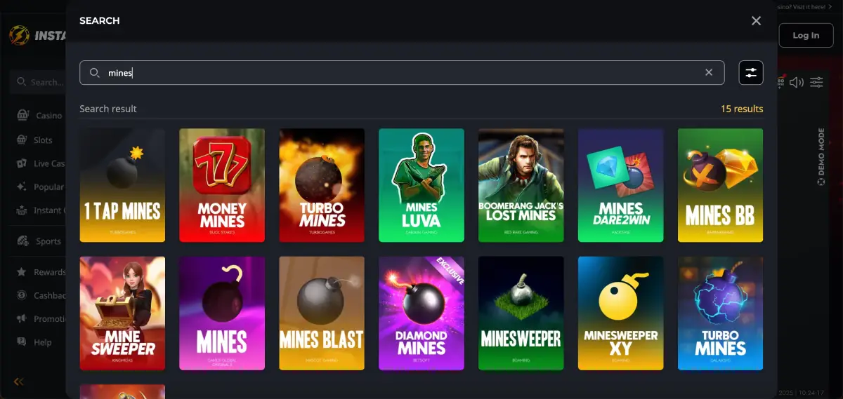 Play Mines for money in licensed online casinos Play Mines for money in licensed online casinos